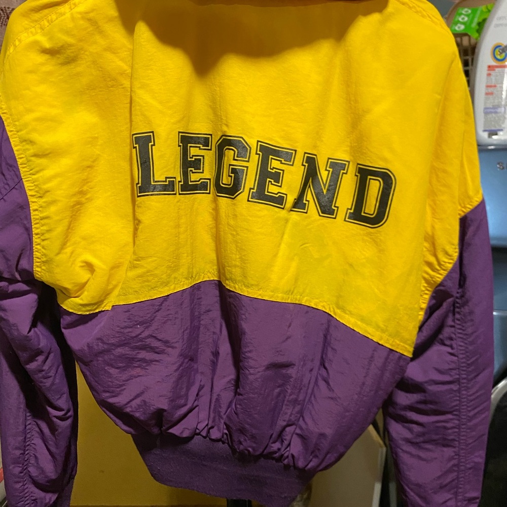Yellow and Purple Legend Jacket